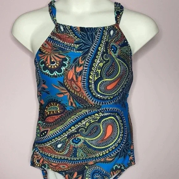 Clean water plus size swimsuit women’s size 16W - Picture 2 of 10